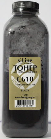 S-LINE OKI C610 BLACK 170G